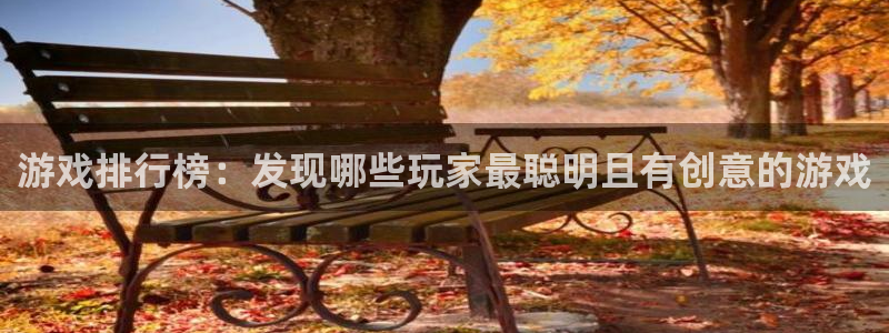 bg大游子教育科技有限公司：游戏排行榜：发现哪些玩家最聪明且有创意的游戏
