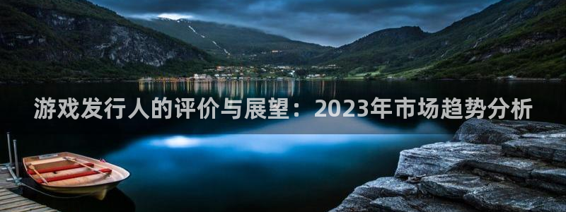 bg大游子代表什么意思：游戏发行人的评价与展望：2023年市场趋势分析